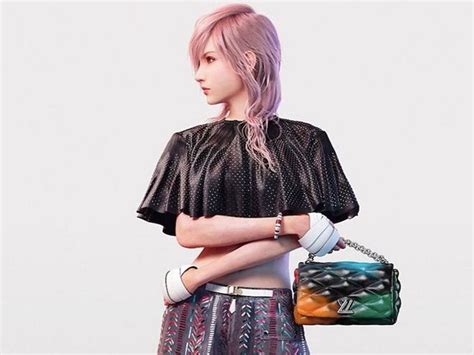 louis vuitton x square enix|Final Fantasy’s Lightning breaks silence on Louis Vuitton.